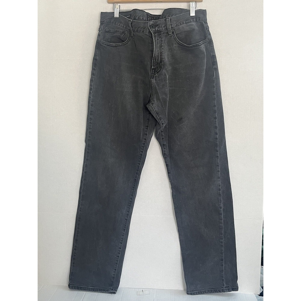 Lucky Brand Mens 221 Original Straight Leg‎ Jeans 34x32* Black Mid Rise Denim